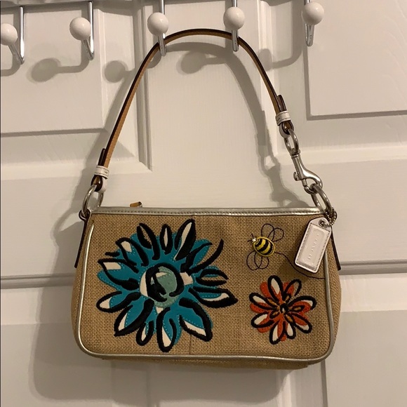 coach embroidered bag